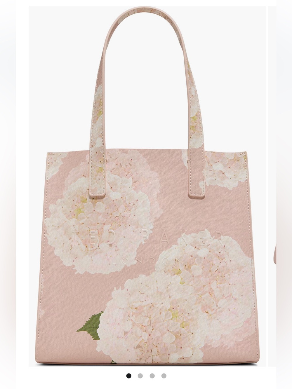 Ted Baker Blush Hydrangea-Print Tote NWT